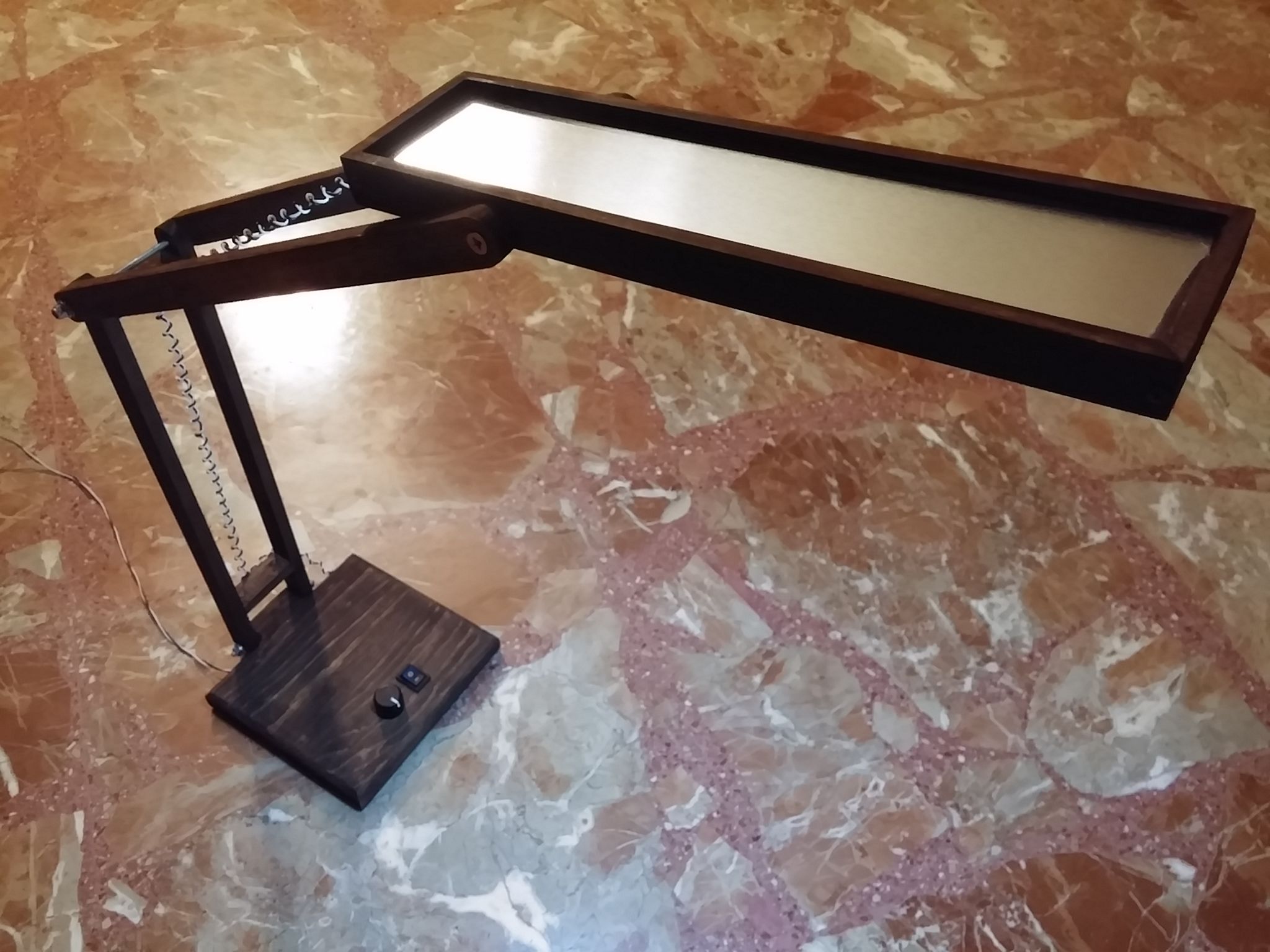 Wood LED Desk Lamp 13 Steps (with Pictures) Instructables