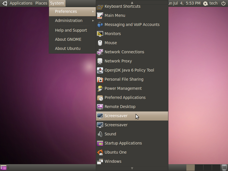 Set Up XScreensaver
