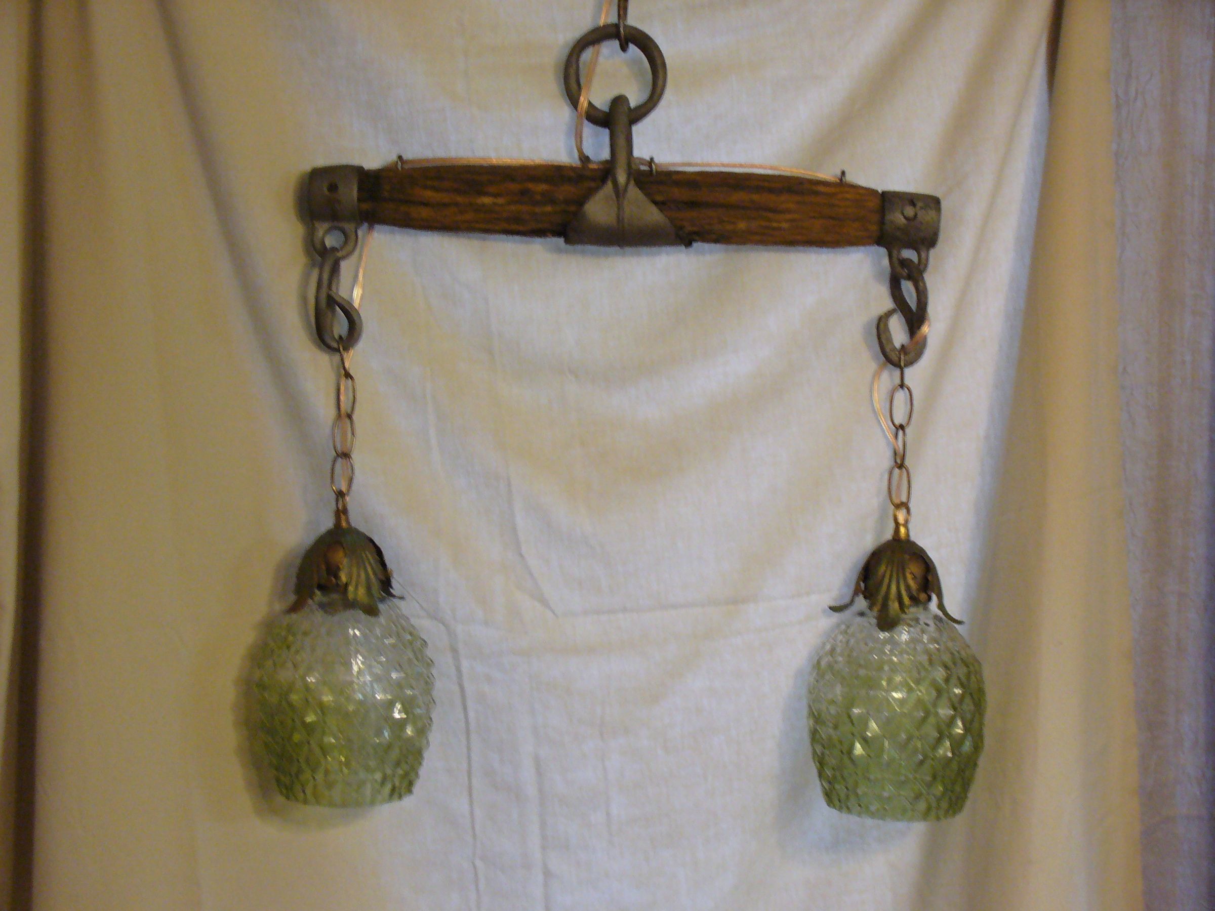 Antique Single Tree (Horse Evener) Light Fixture 10 Steps (with