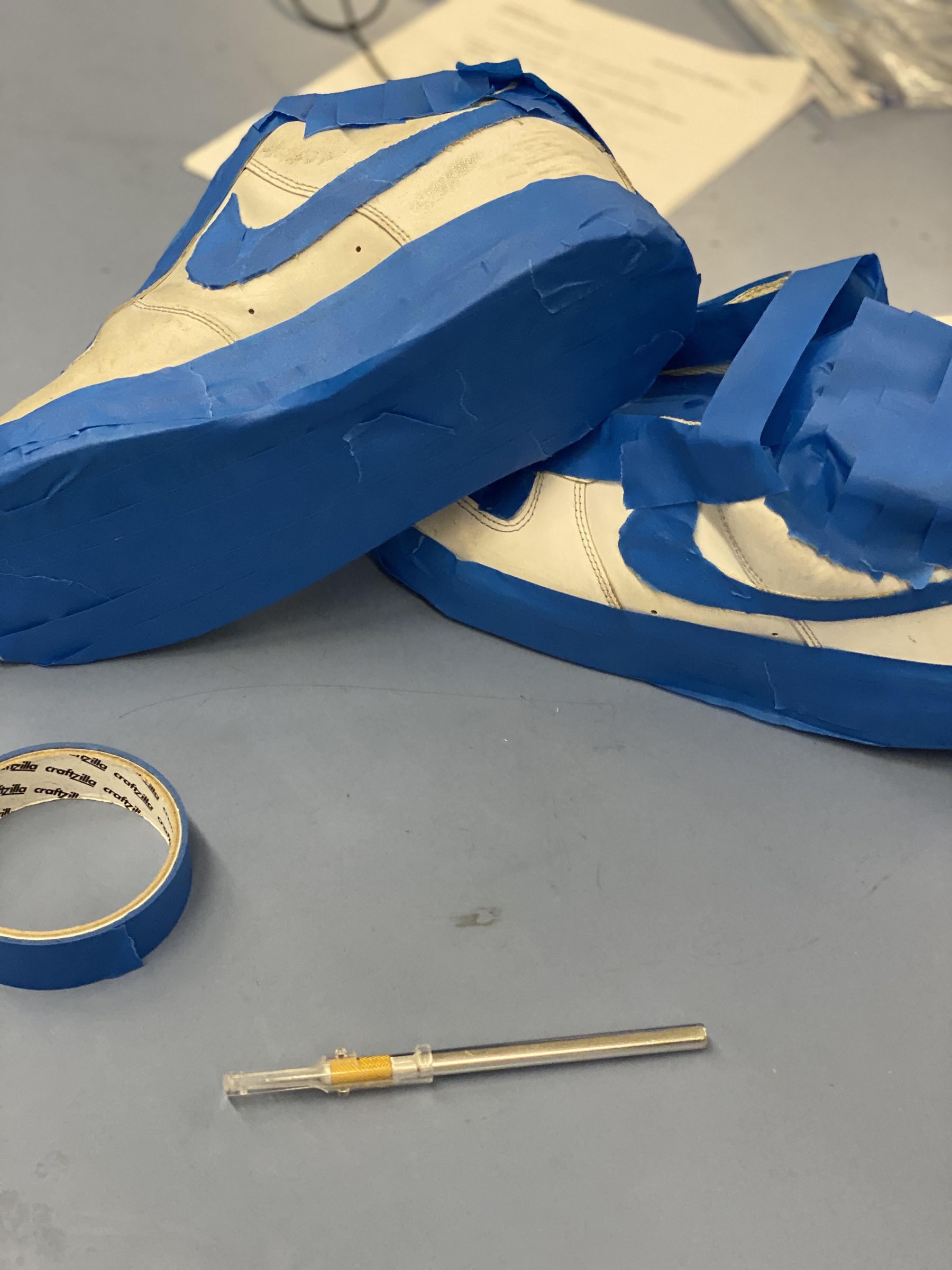 best tape for hydro dipping shoes