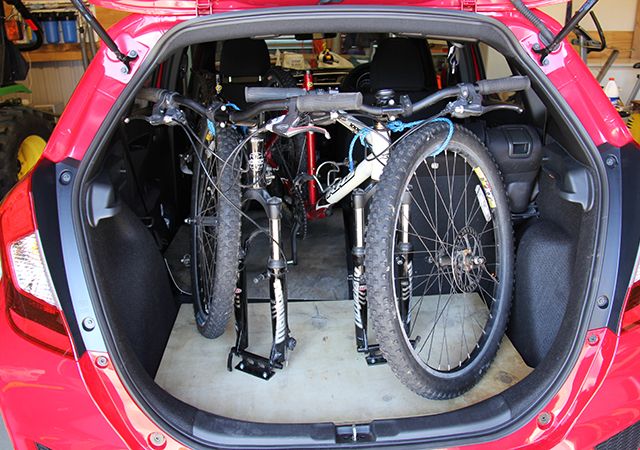Fit Two Mountain Bikes and Two People 