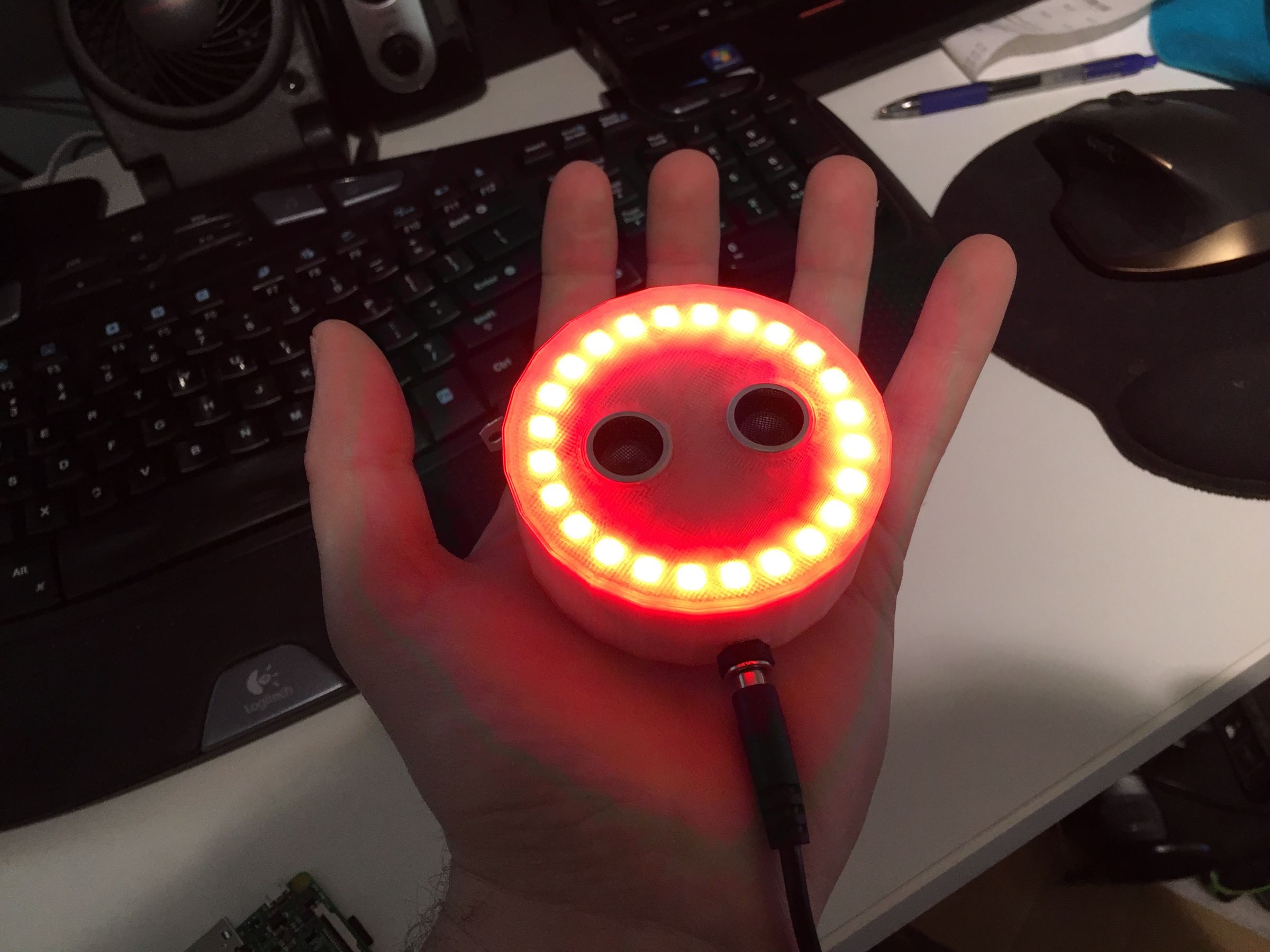 Parking Buddy Arduino Neopixel IOT Parking Assist 4 Steps (with