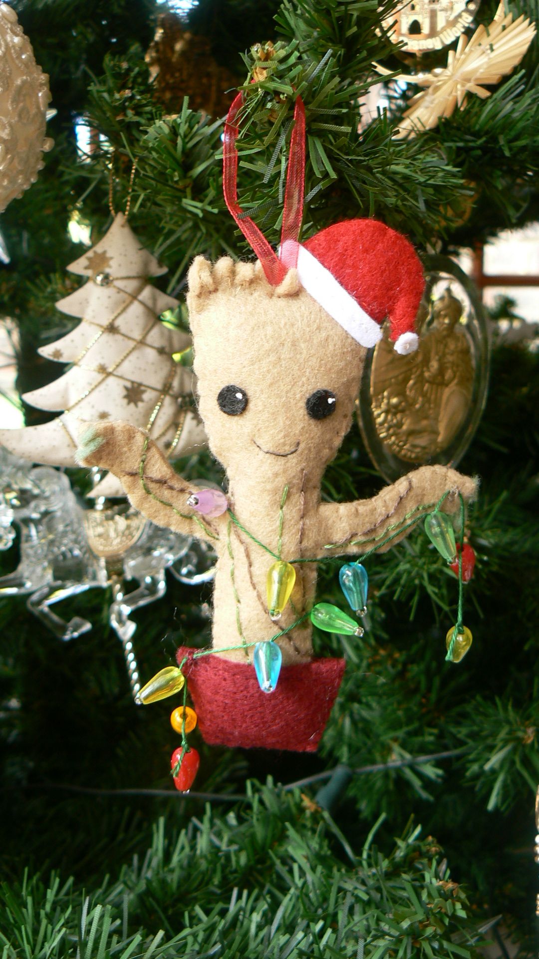 baby groot ornament