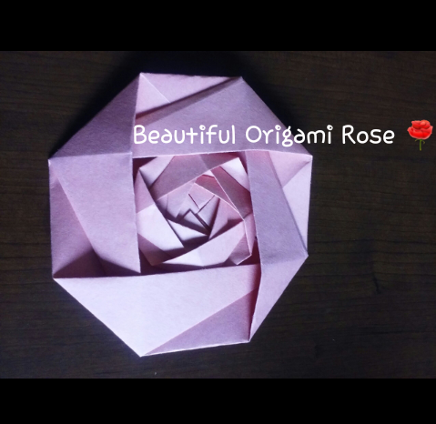 advanced origami rose DIY Project DIY Project Image