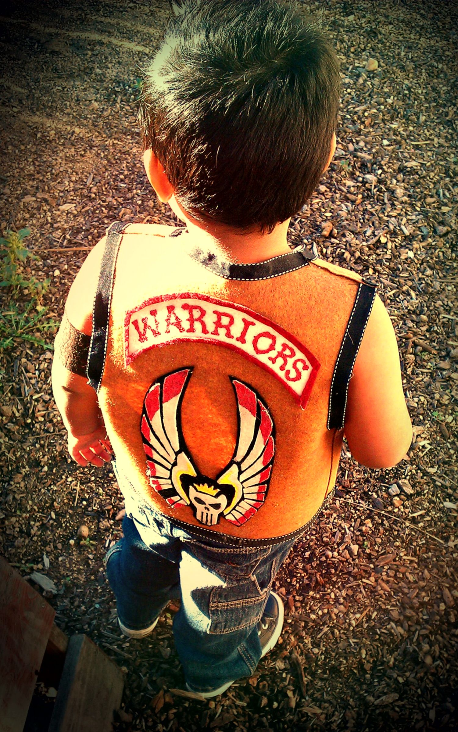 "the warriors" vest (no sewing) DIY Project DIY Project Image