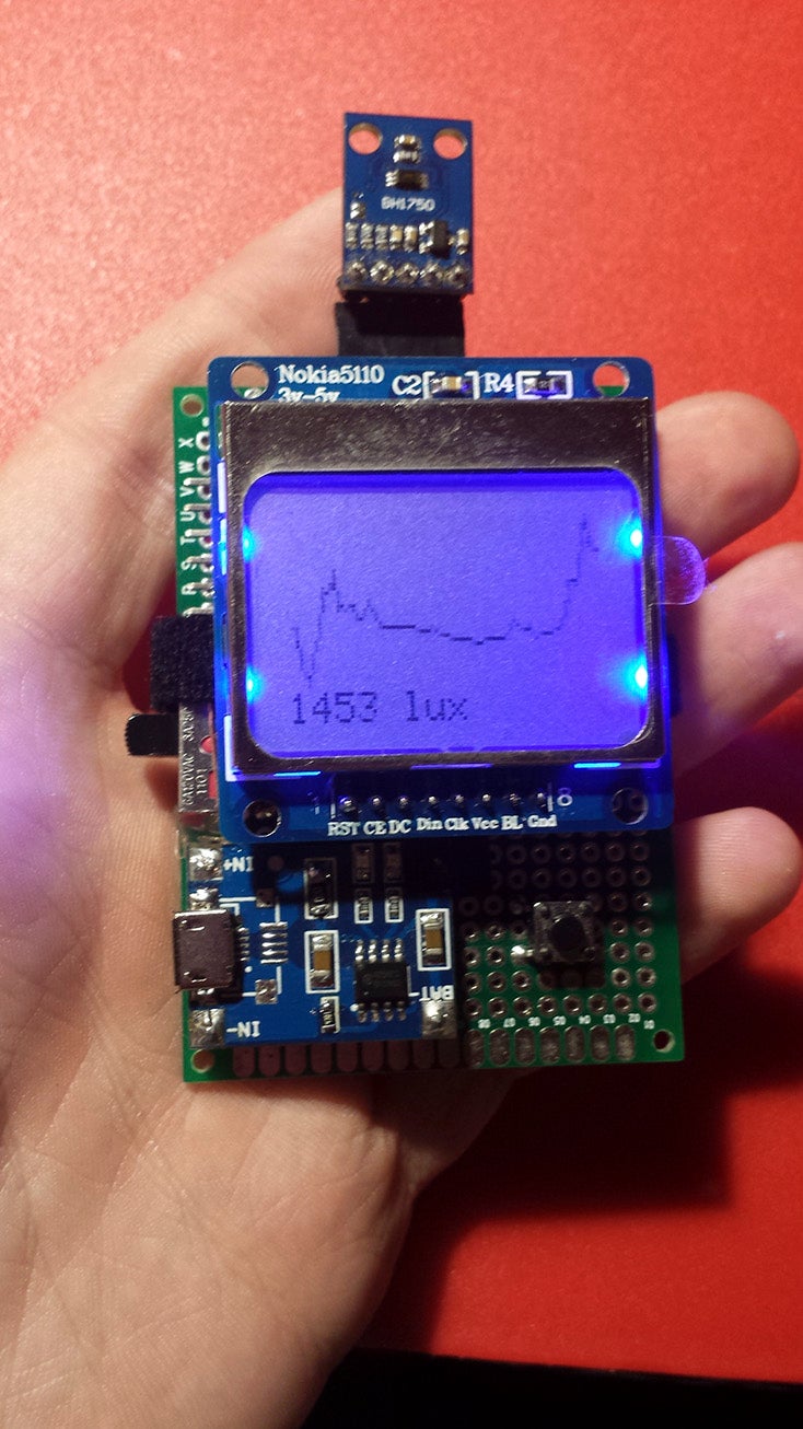 Mini Arduino Lux Meter 6 Steps (with Pictures) Instructables