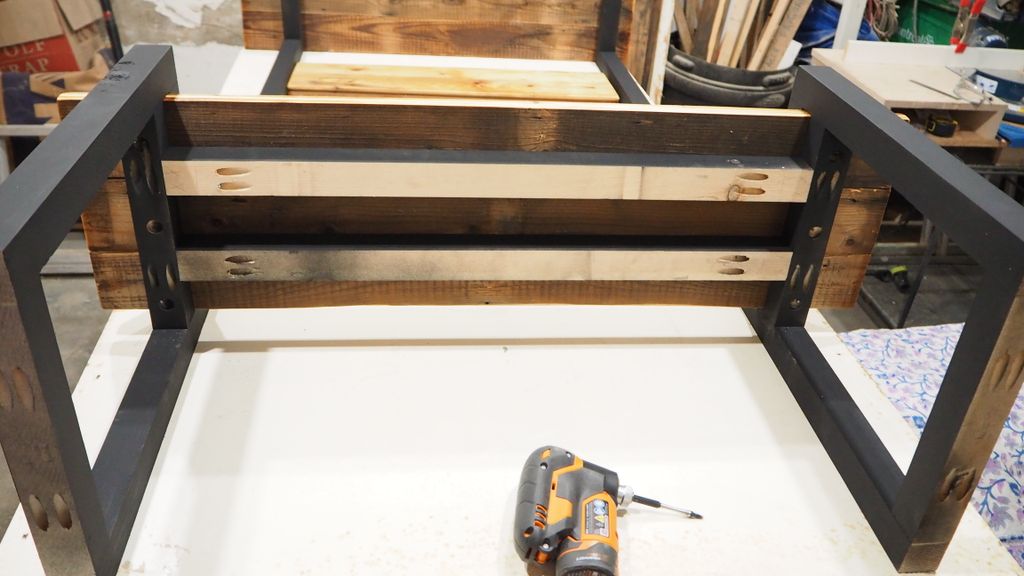 Industrial Coat Rack Bench Hall Tree 5 Steps With Pictures Instructables