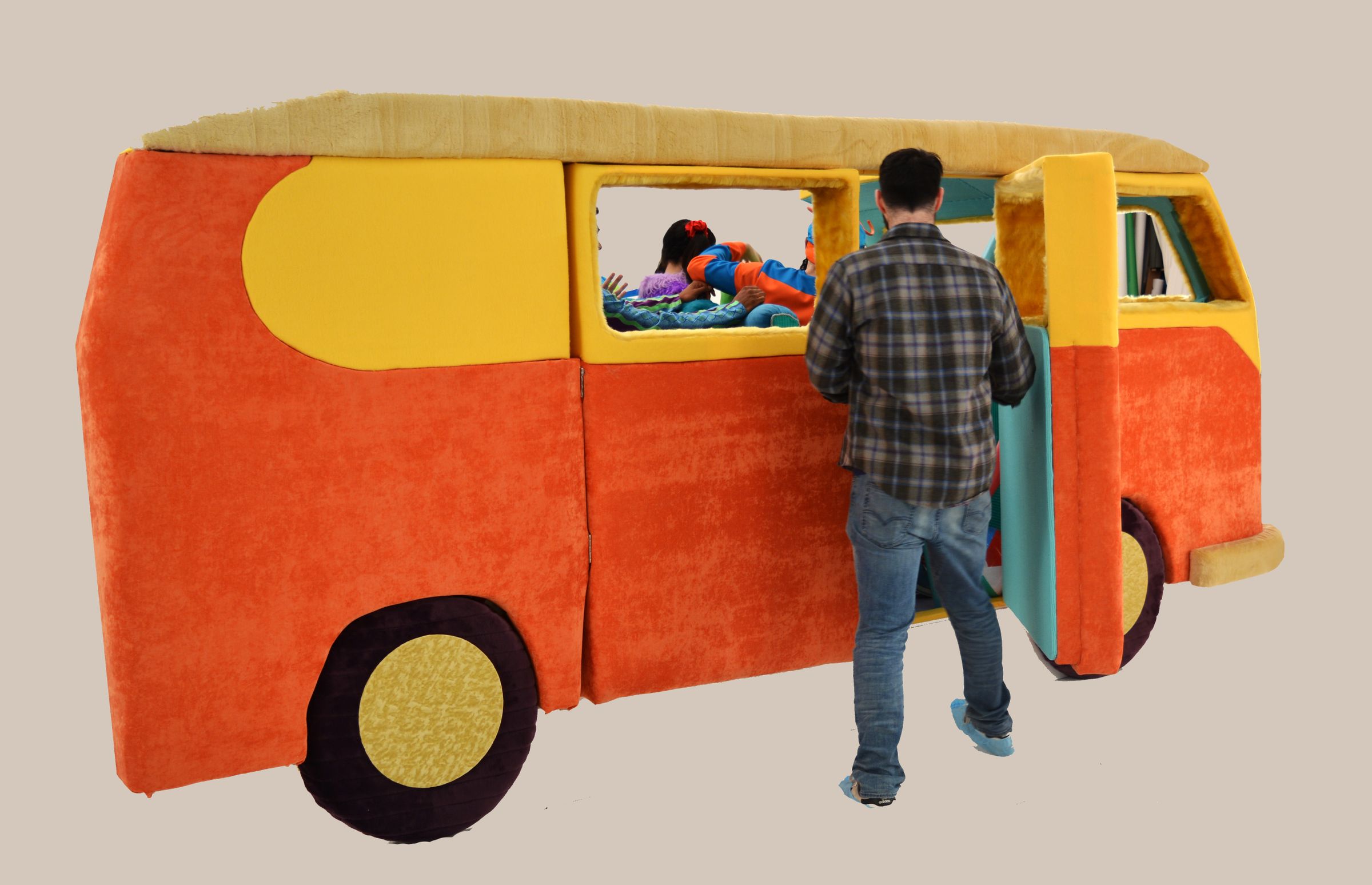 Build a Life-sized Plush VW Campervan 