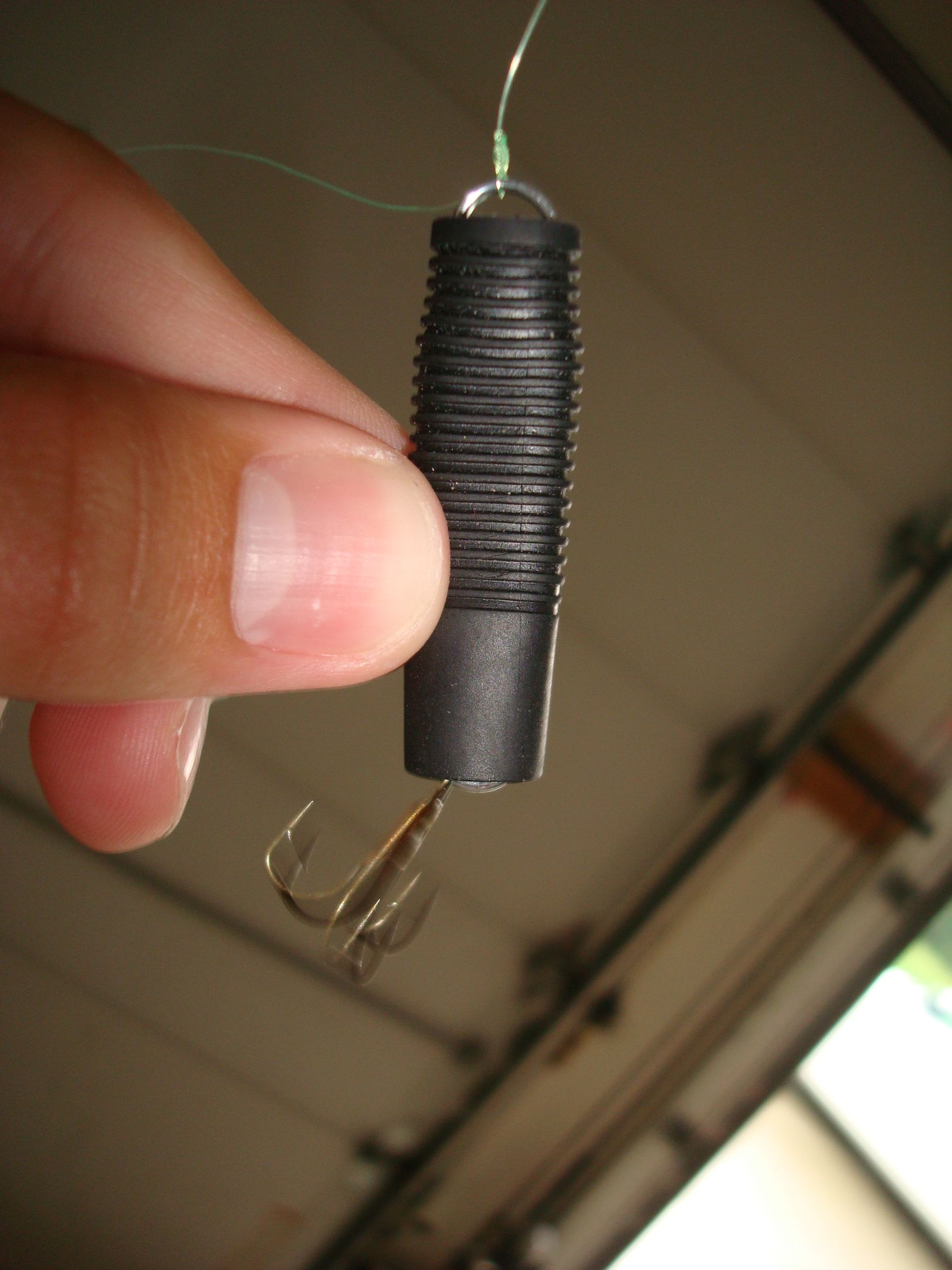 DIY guide for How to make a simple fishing lure with office materials in under 5 minutes!!! with step-by-step instructions