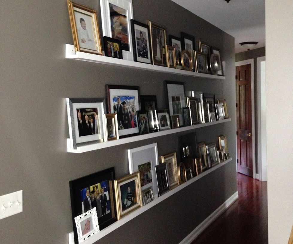 Gallery Wall Photo Ledges 5 Steps (with Pictures) Instructables
