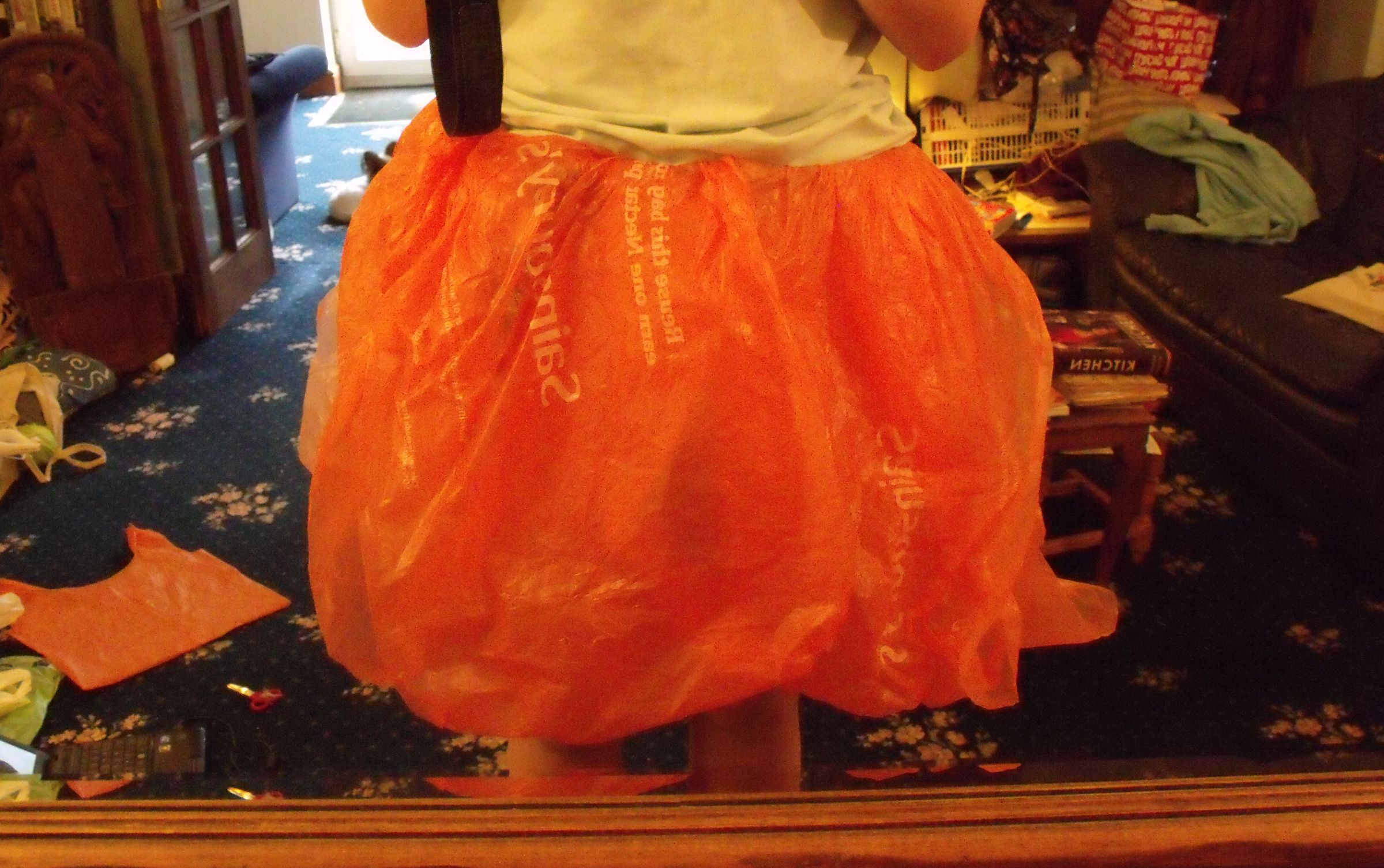 Dress From Plastic Bags : 12 Steps 