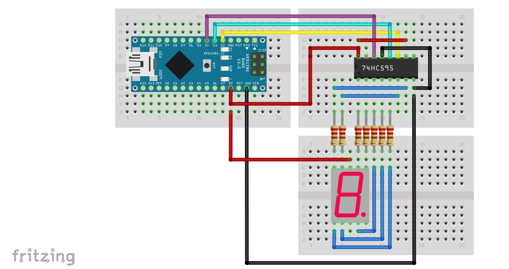 hipótesis Charles Keasing Enmarañarse display 7 segmentos arduino ...