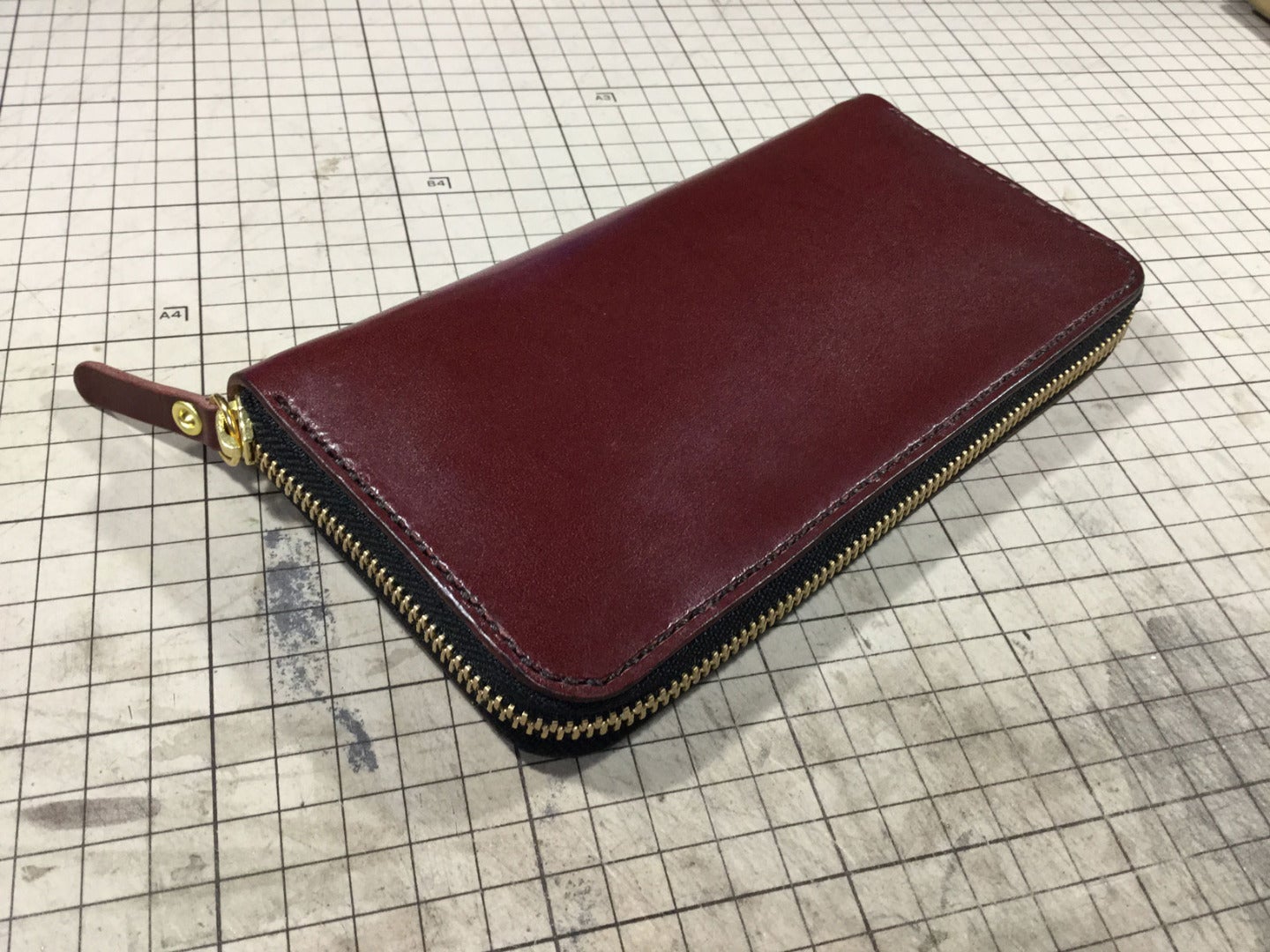 Leather wallet pattern Small zipper wallet PDF pattern Wallet with instruction Vector wallet pattern