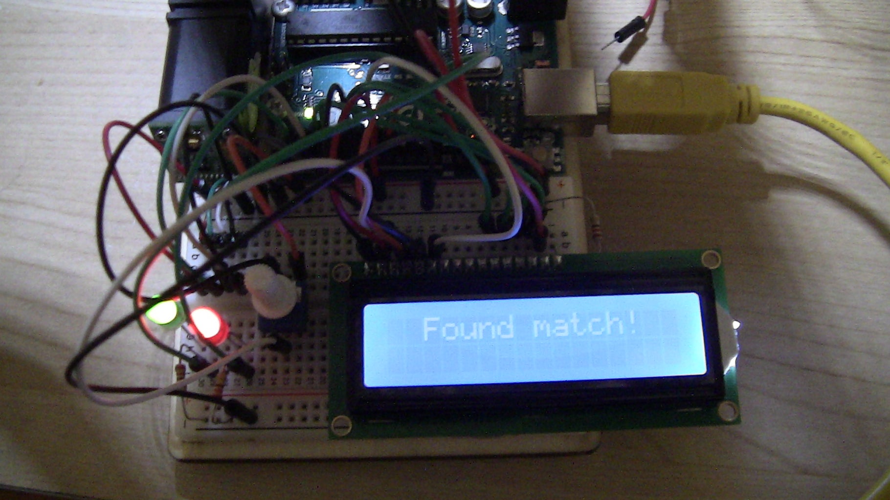 ARDUINO FINGERPRINT SCANNER WITH 16X2 LCD - Instructables