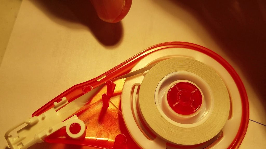 Quick Fix Bic Wite-Out Tape Dispenser White Out : 5 Steps (With Pictures) -  Instructables