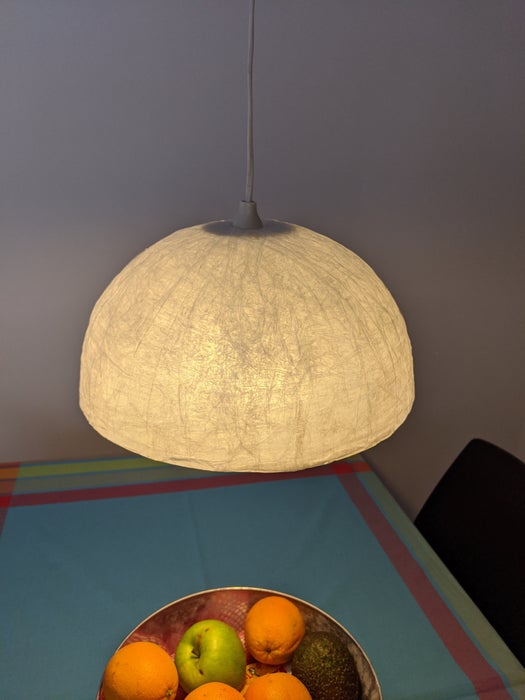 Super Easy Clear Adhesive Lamp Shade