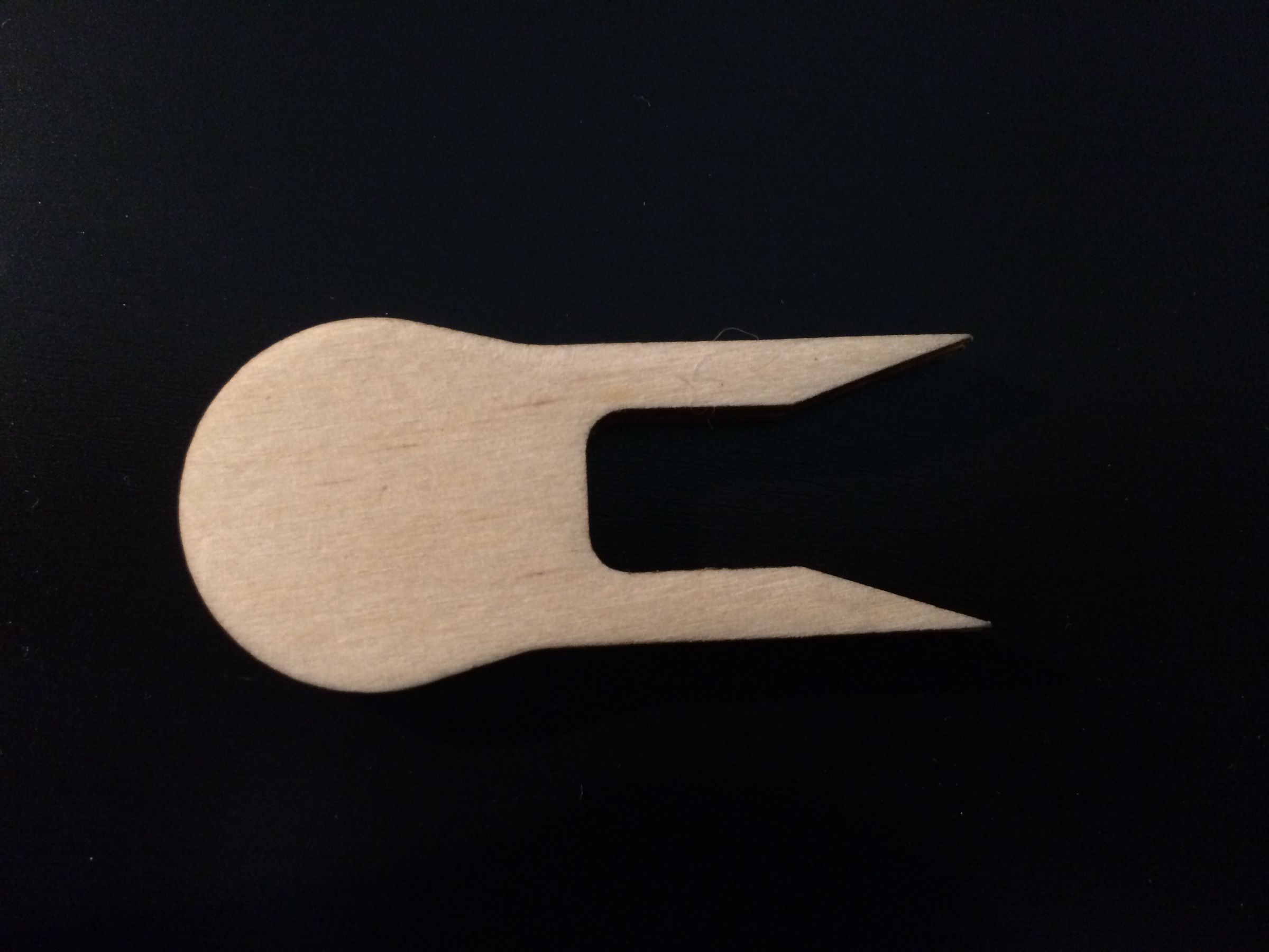 Golf Divot Repair Tool (Lasercut) 4 Steps Instructables