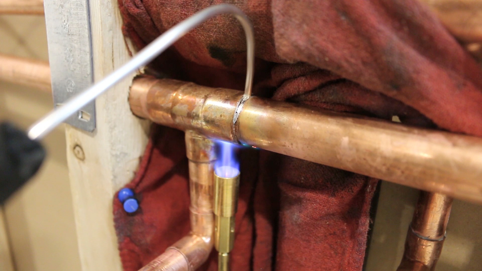How to Solder Copper Pipe in a Wall 16 Steps (with Pictures