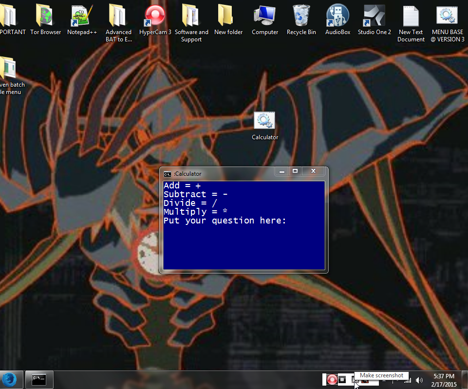 How to Make a Calculator in Notepad 5 Steps Instructables