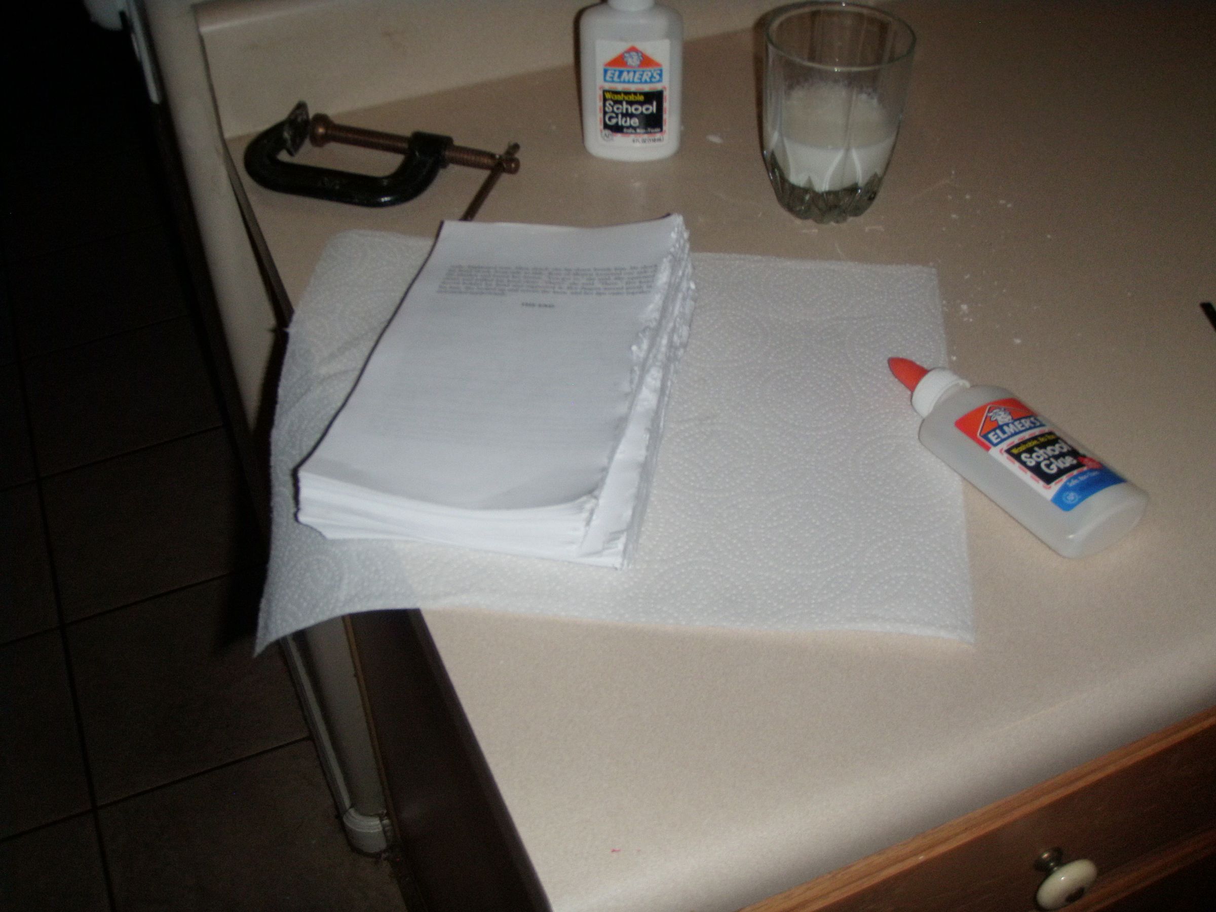 Step-by-step guide for save money on books: quick book binding DIY Project DIY project