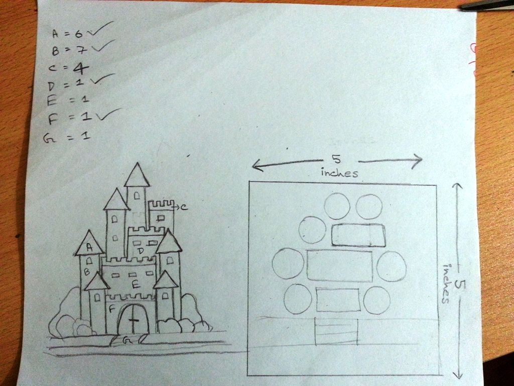 diy miniature castle