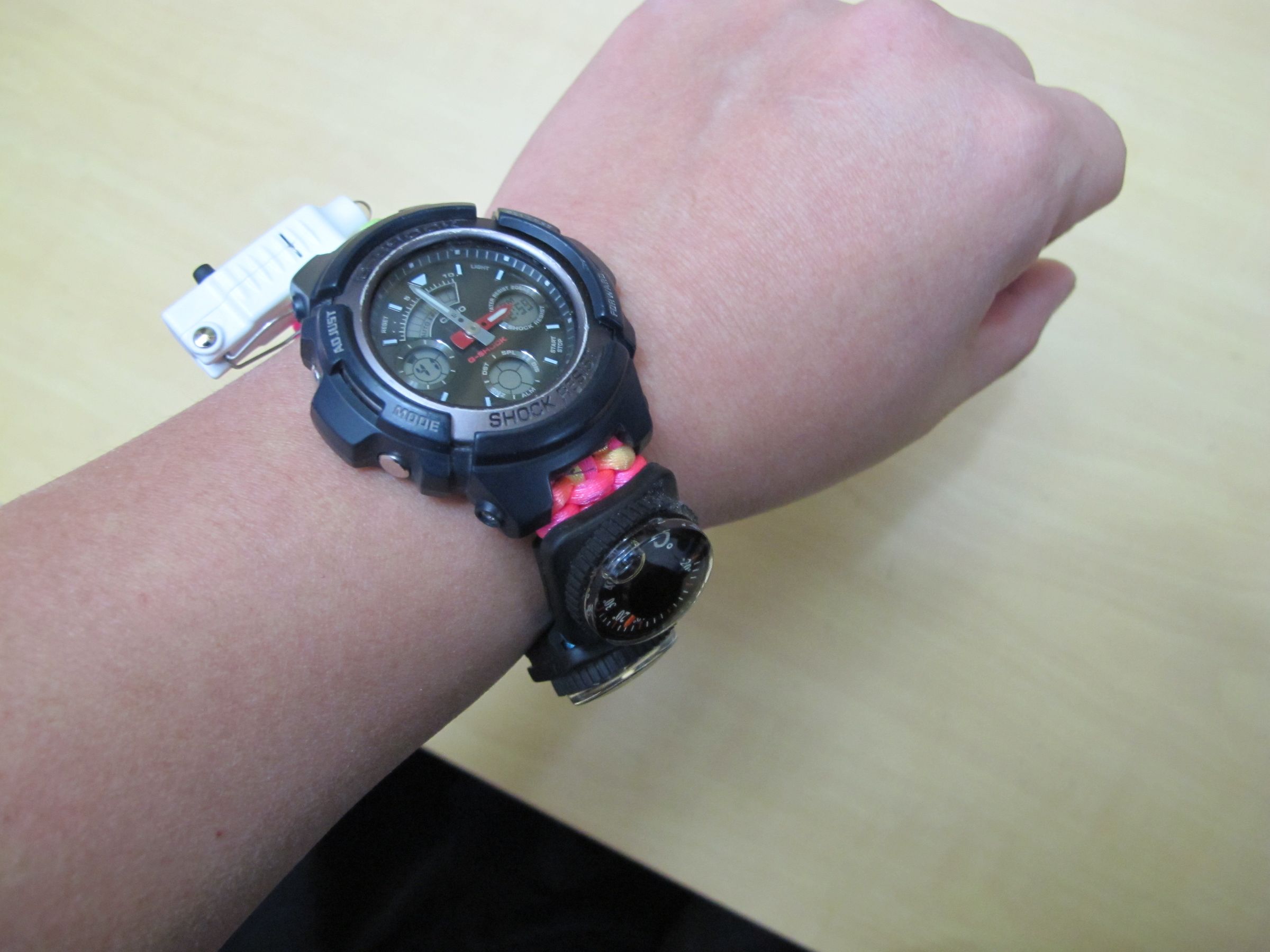 Repair Gshock With Paracord Bracelet Instructables