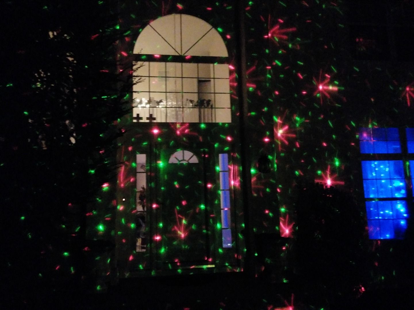 Cheap DIY Christmas Laser Light Show 