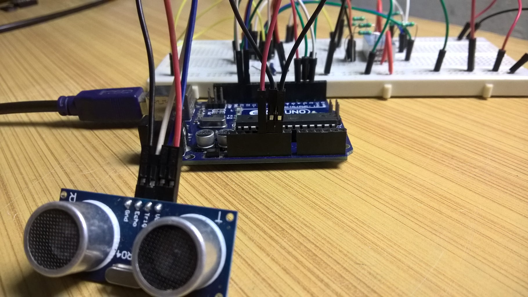 Ultrasonic Sensor Based Water Level Indicator : 7 Steps (with Pictures ...