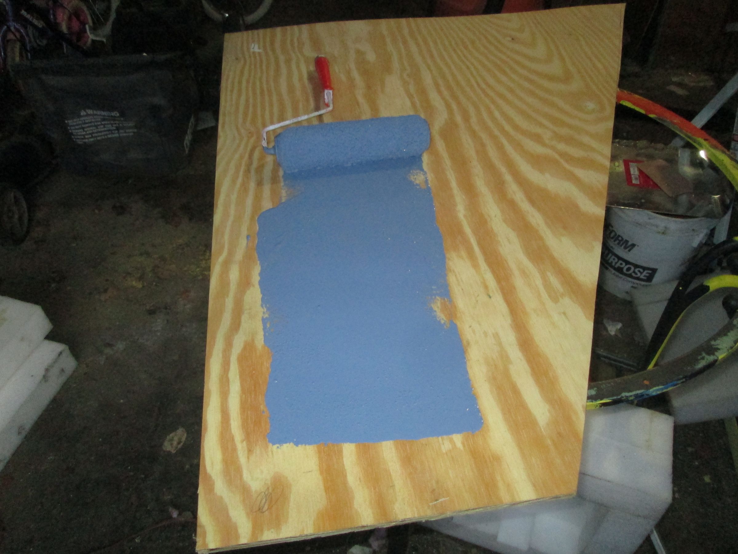 Poor Mans Fiberglass, Permanent Exterior Paint, Never Paint Again