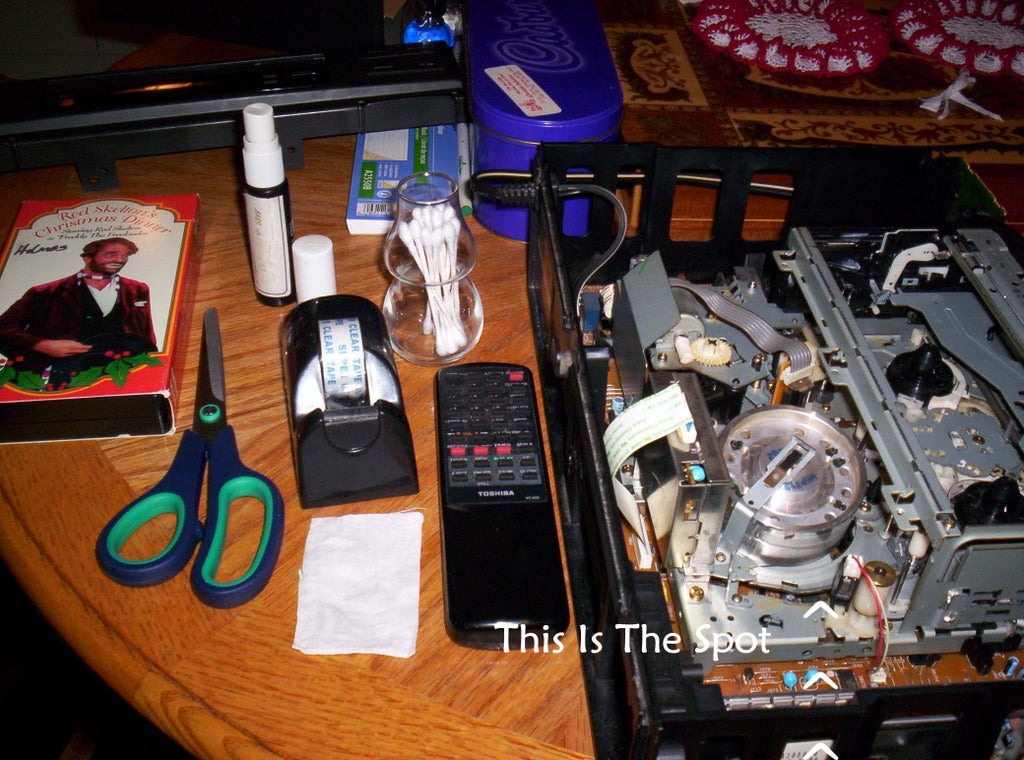 How To Build A Vhs Movie Tape Cleaner : 8 Steps - Instructables