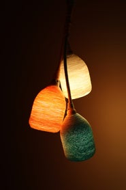 Wrap Yarn Around Your Power Cords As a Finishing Touch :-)