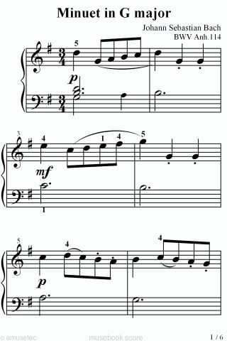 4 Easy Piano Pieces By Bach For Every Beginner Piano Student 5 Steps Instructables 4 Easy Piano Pieces By Bach For Every Beginner Piano Student 5 Steps Instructables
