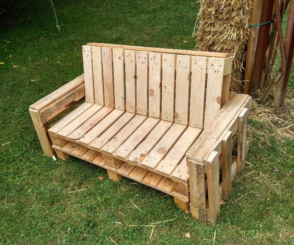 PALLET SOFA DIY