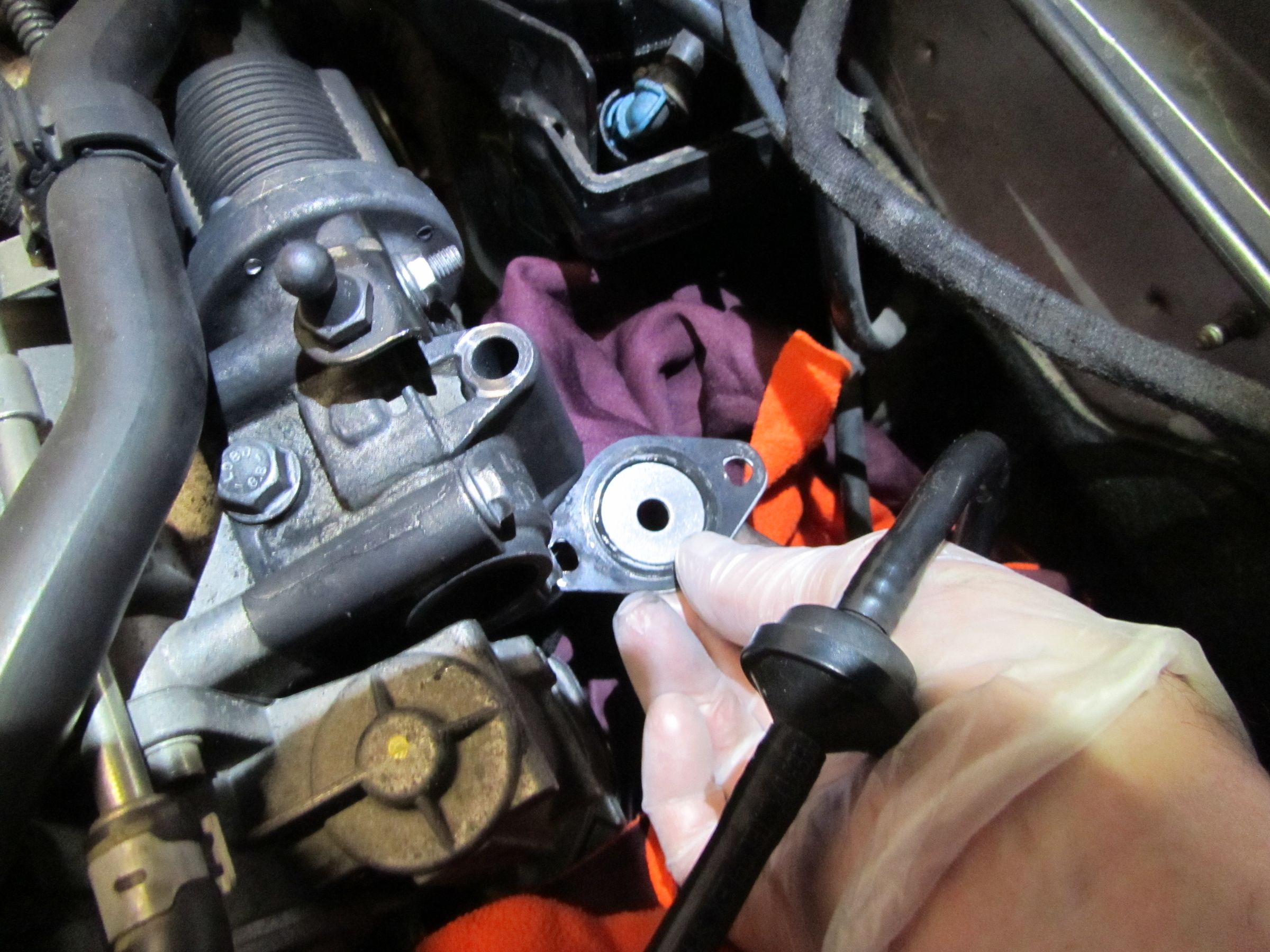 Swirl Flap Repair and EGR Blanking on Astra H 1.9 CDTI 5 Steps