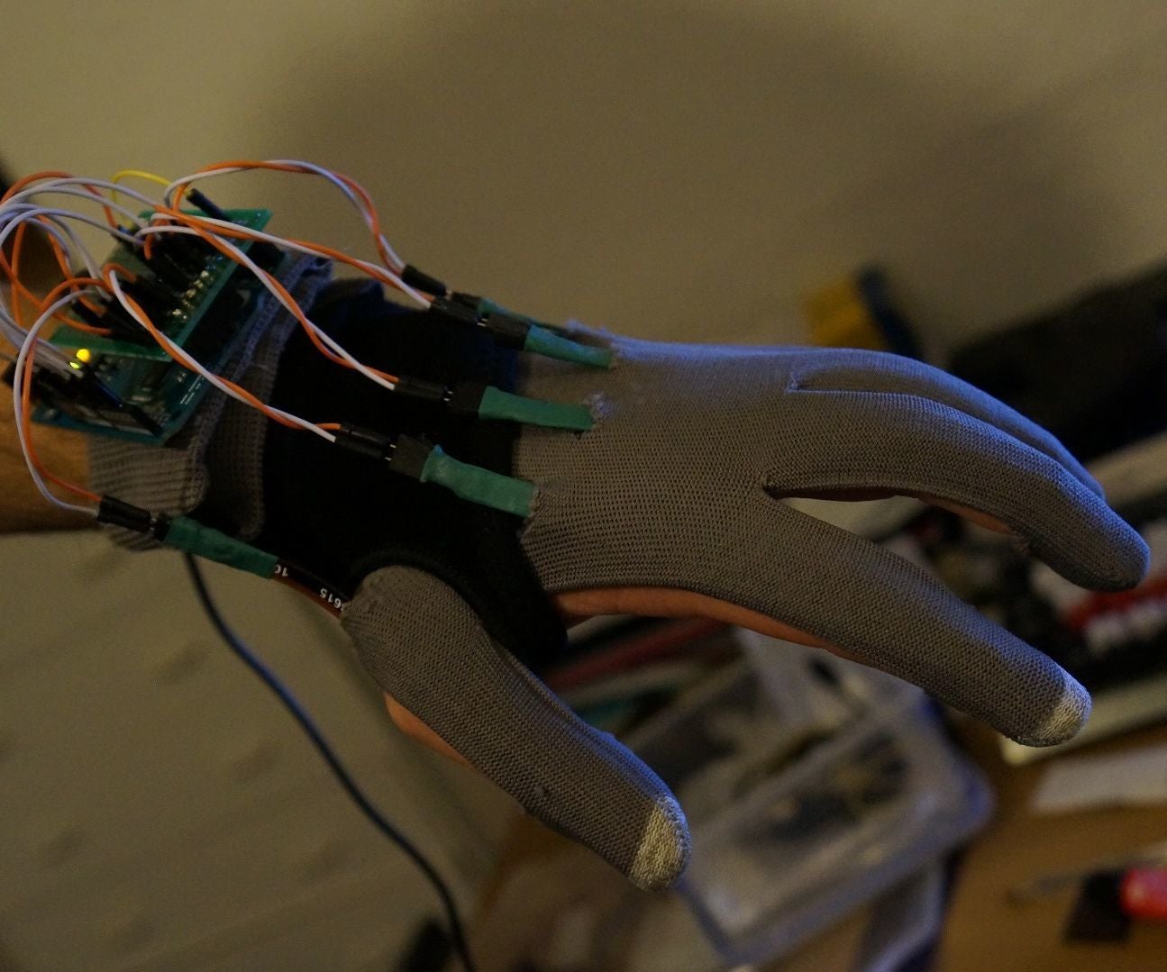 Arduino Wearable Keyboard Glove 6 Steps Instructables