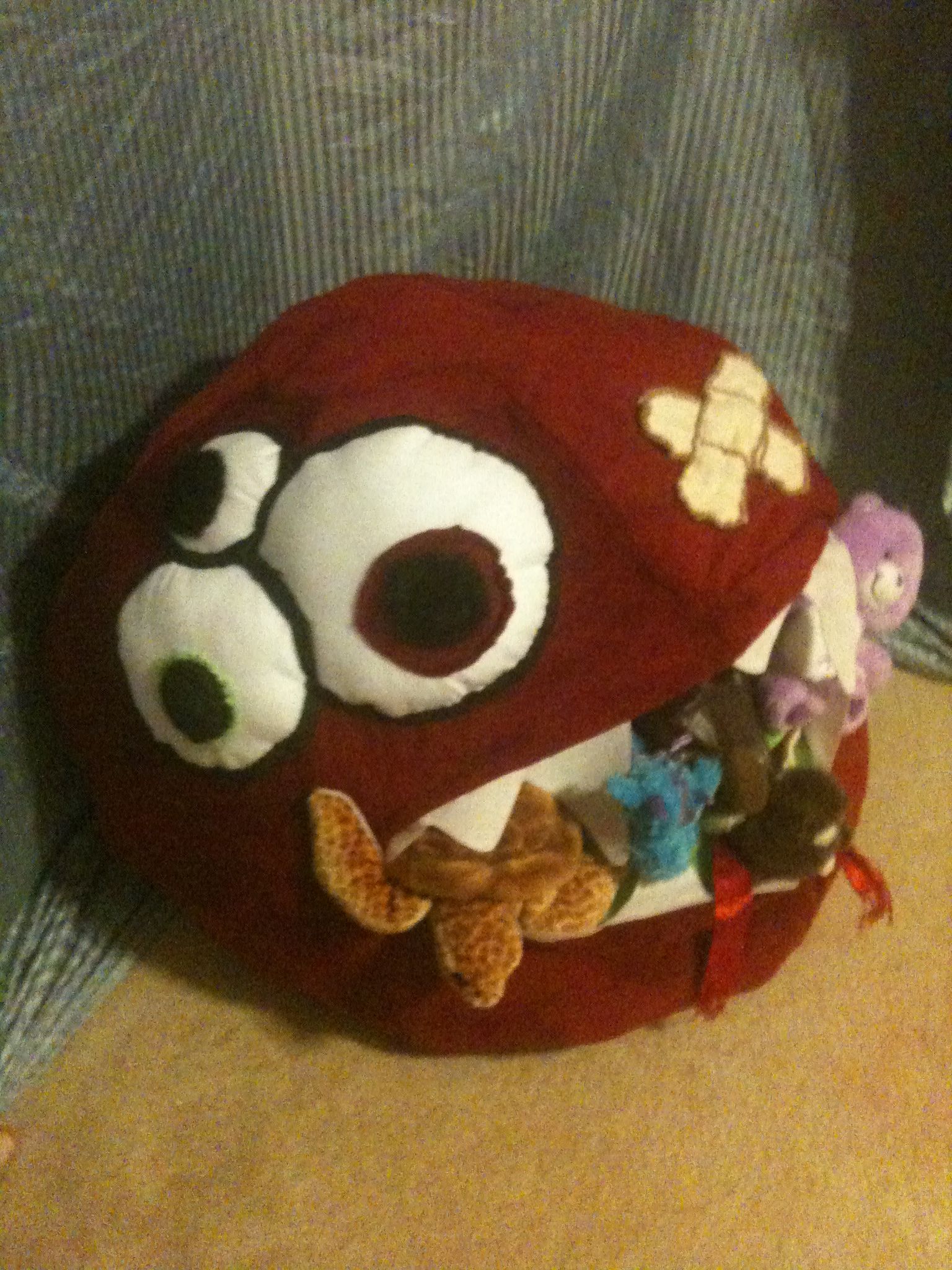 Monster BeanBag 8 Steps Instructables