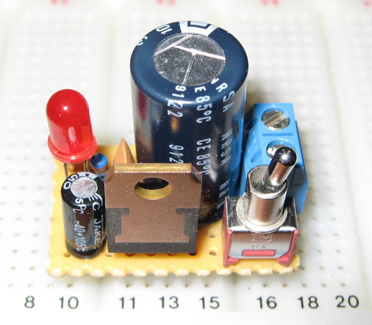 5v breadboard mini psu DIY Project DIY Project Image