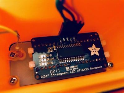 Retro Digital Clock W/ Raspberry Pi Zero : 6 Steps (with Pictures ...