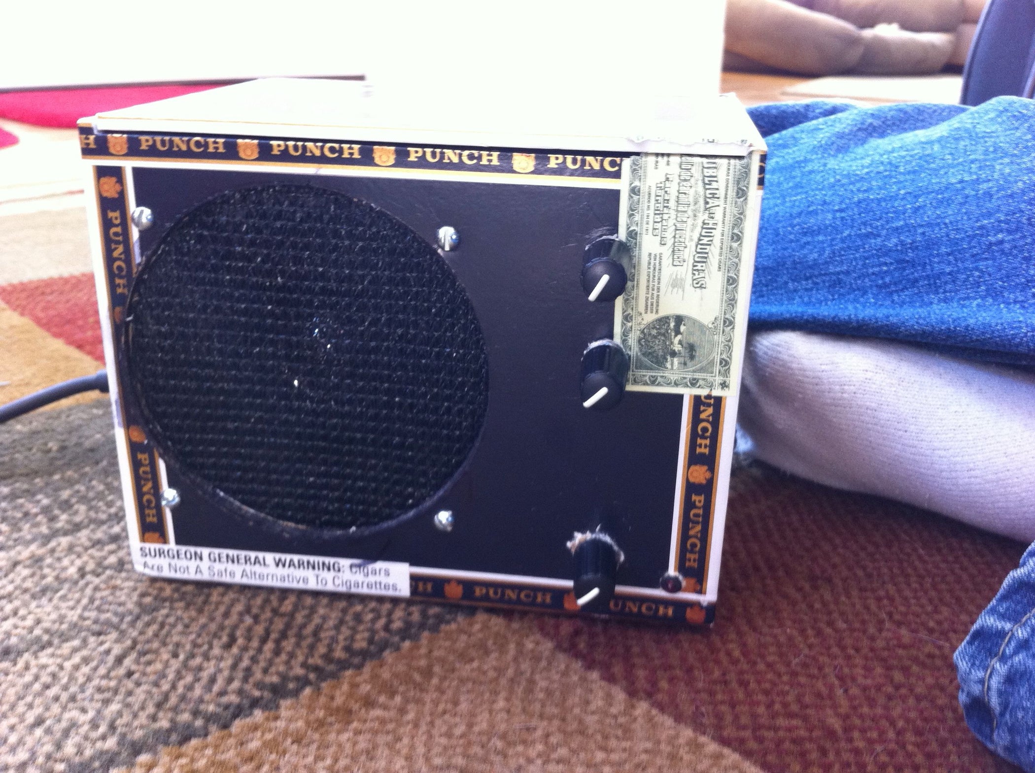 Cigar Box Guitar Amp Project 5 Steps Instructables