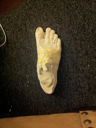 Making Your Foot Cast Into a Last