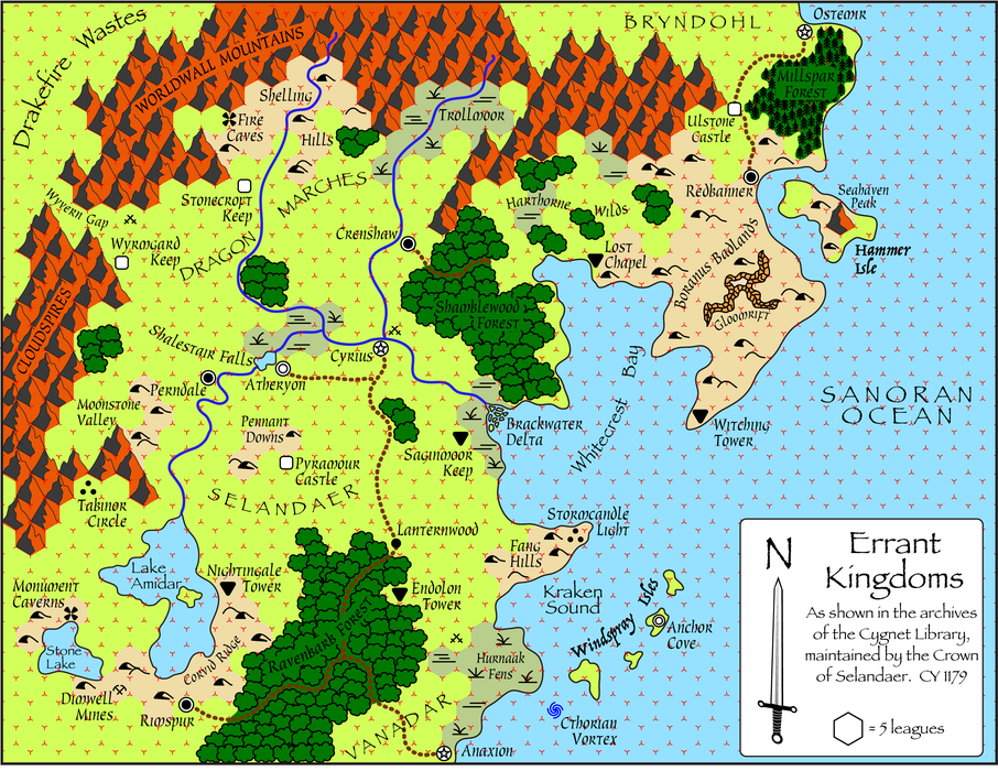 Fantasy World Rpg Maps Darlene Style 23 Steps With Pictures Instructables