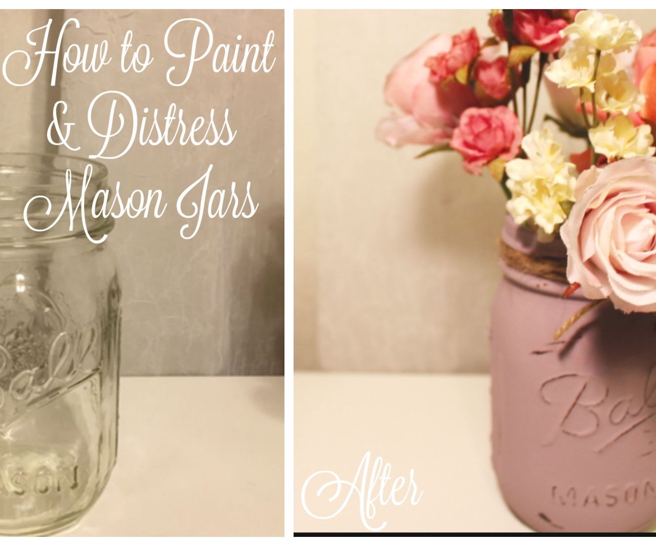How to Paint & Distress Mason Jars 5 Steps (with Pictures) Instructables