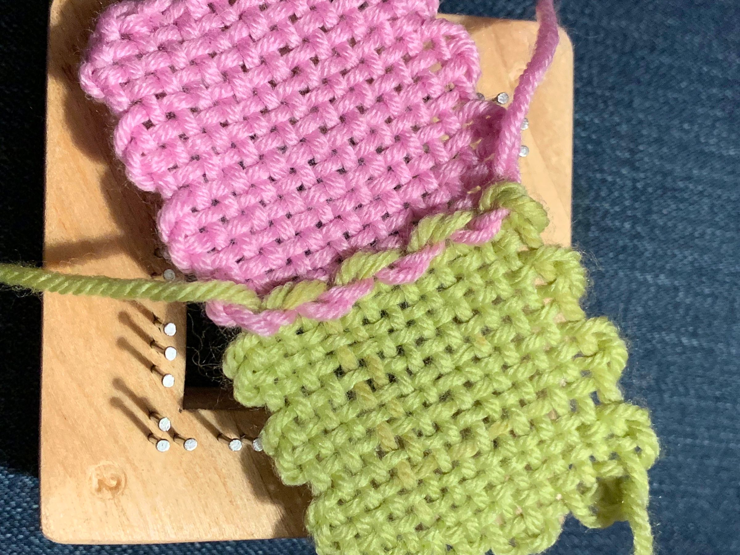 Invisible Join for Pin Loom Squares As You Weave 8 Steps (with Pictures) Instructables