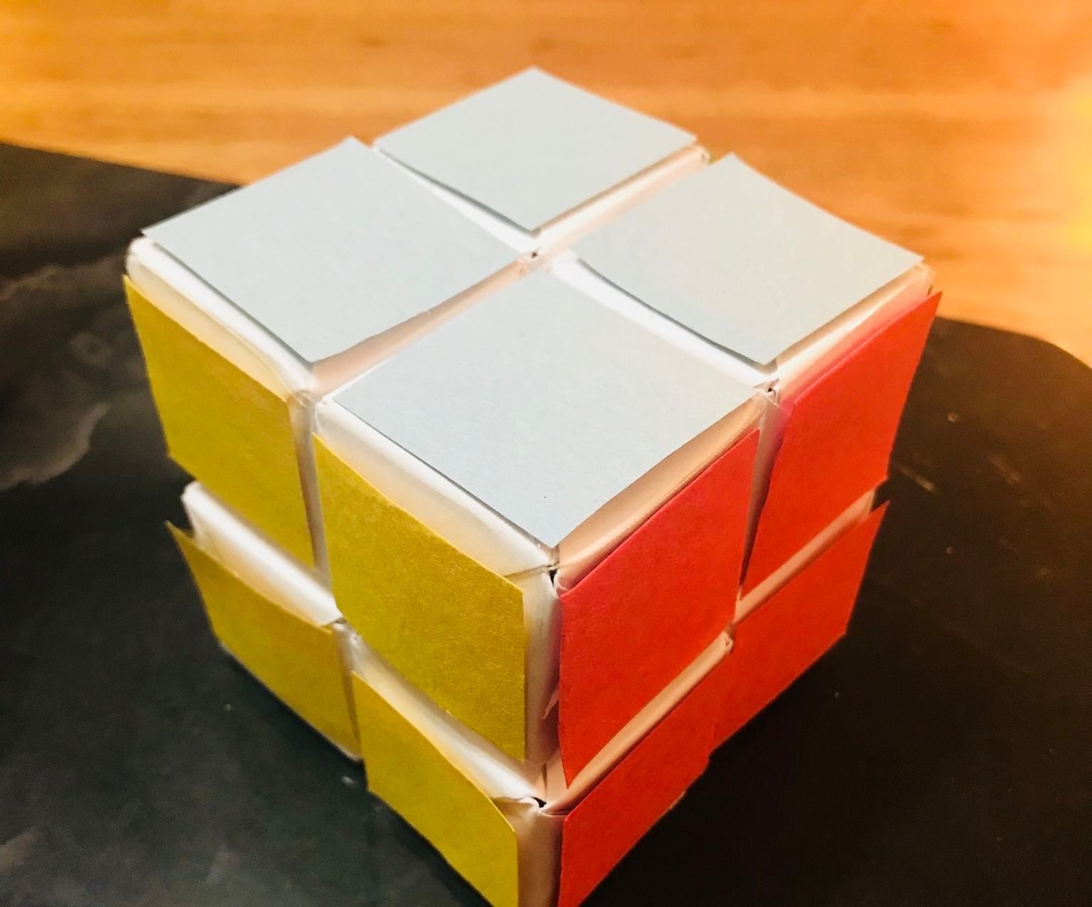 2x2x2 paper rubik's cube #hms2018 DIY Project DIY Project Image