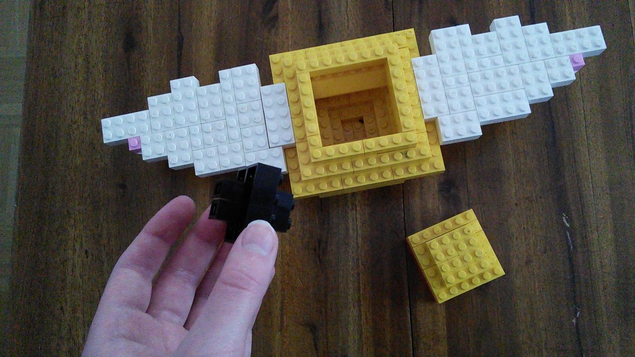 ''harry potter" lego snitch with resurrection stone DIY Project DIY Project Image