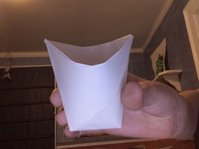 Origami Cup : 5 Steps - Instructables