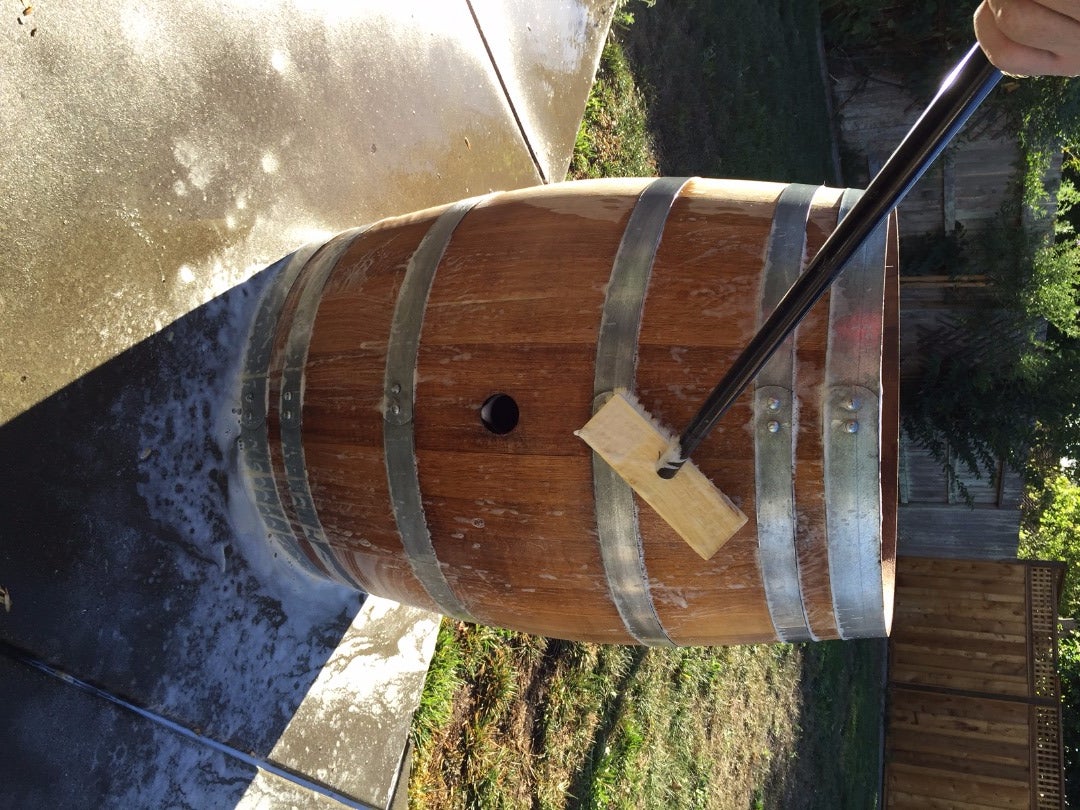 Converting Wine Barrels to Rain Harvest Barrels 12 Steps (with