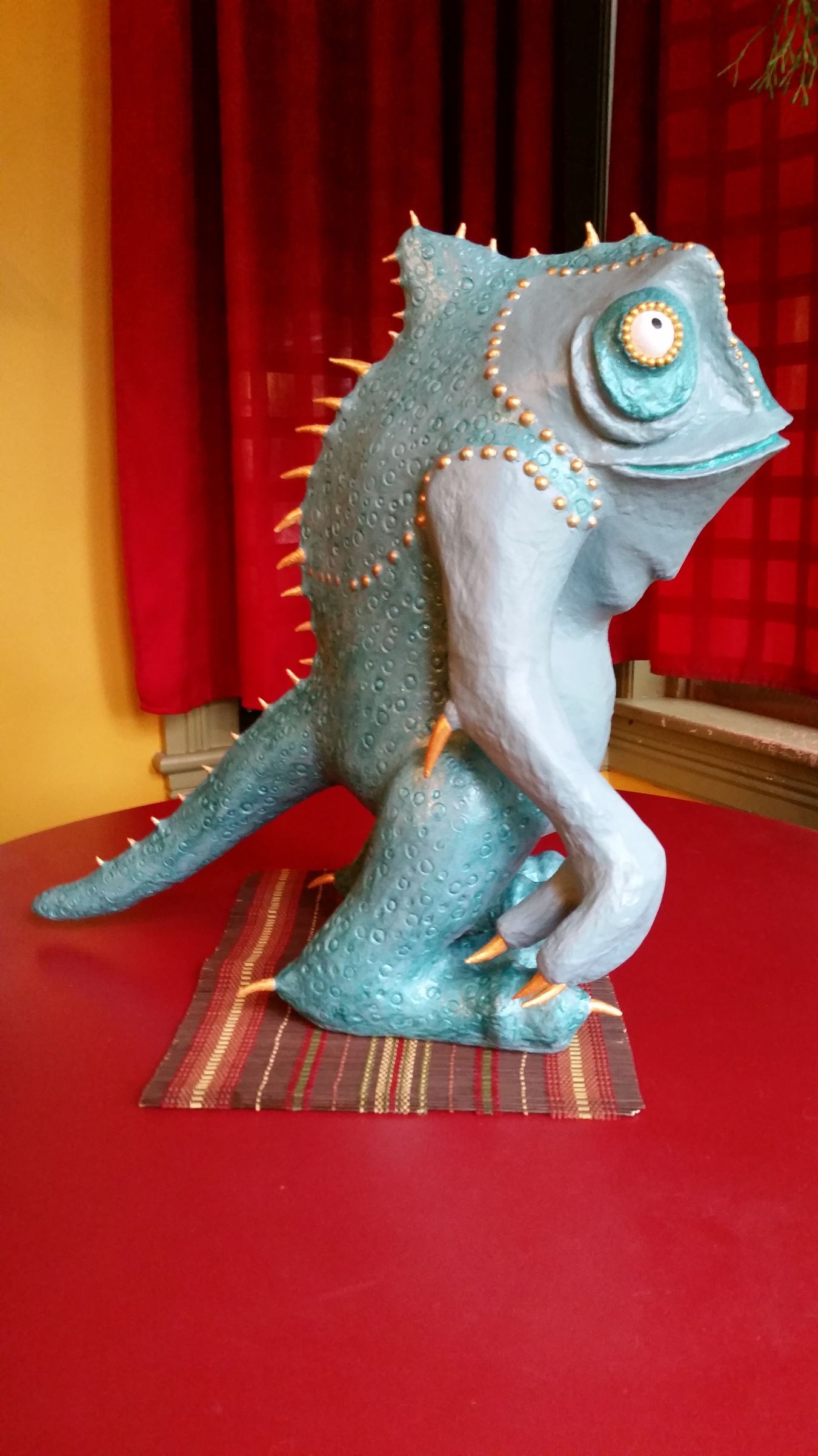Lizard Man Papier Mache Figure 44 Steps (with Pictures) Instructables