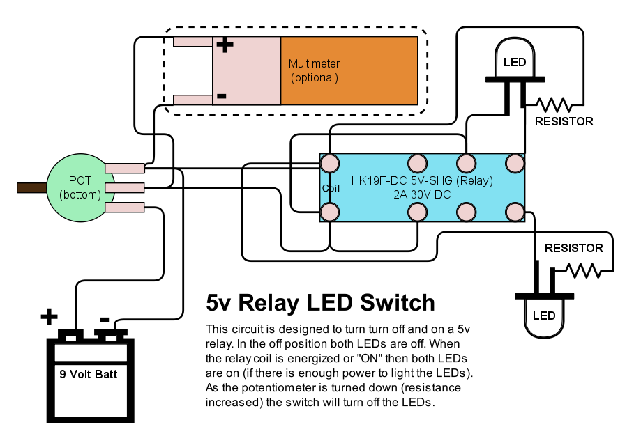 40 9v Relay Pin Diagram - Wiring Diagram Online Source