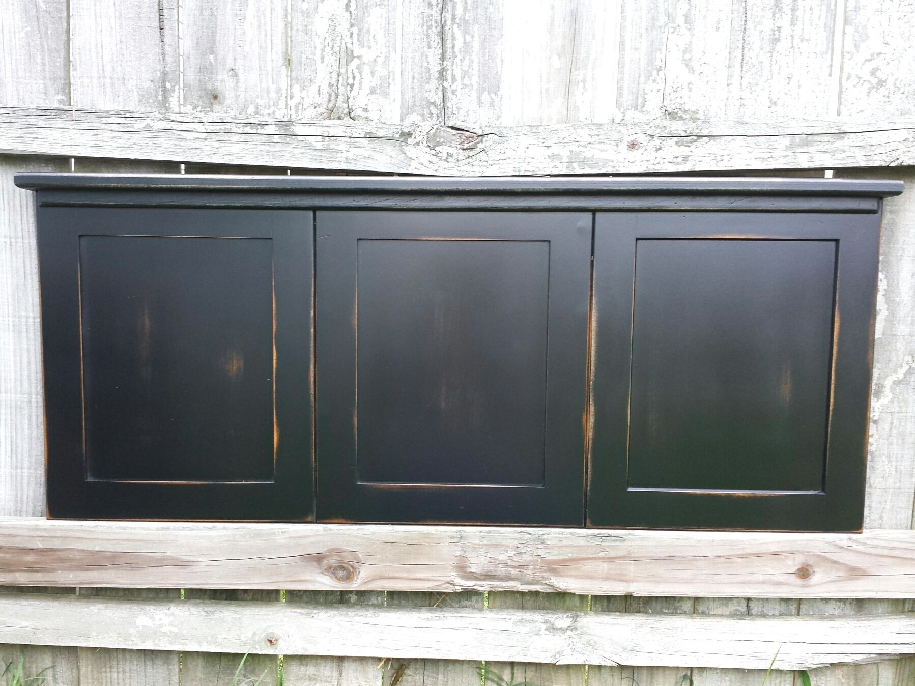 How To Create A Distressed Black Finish Easy 7 Steps Instructables